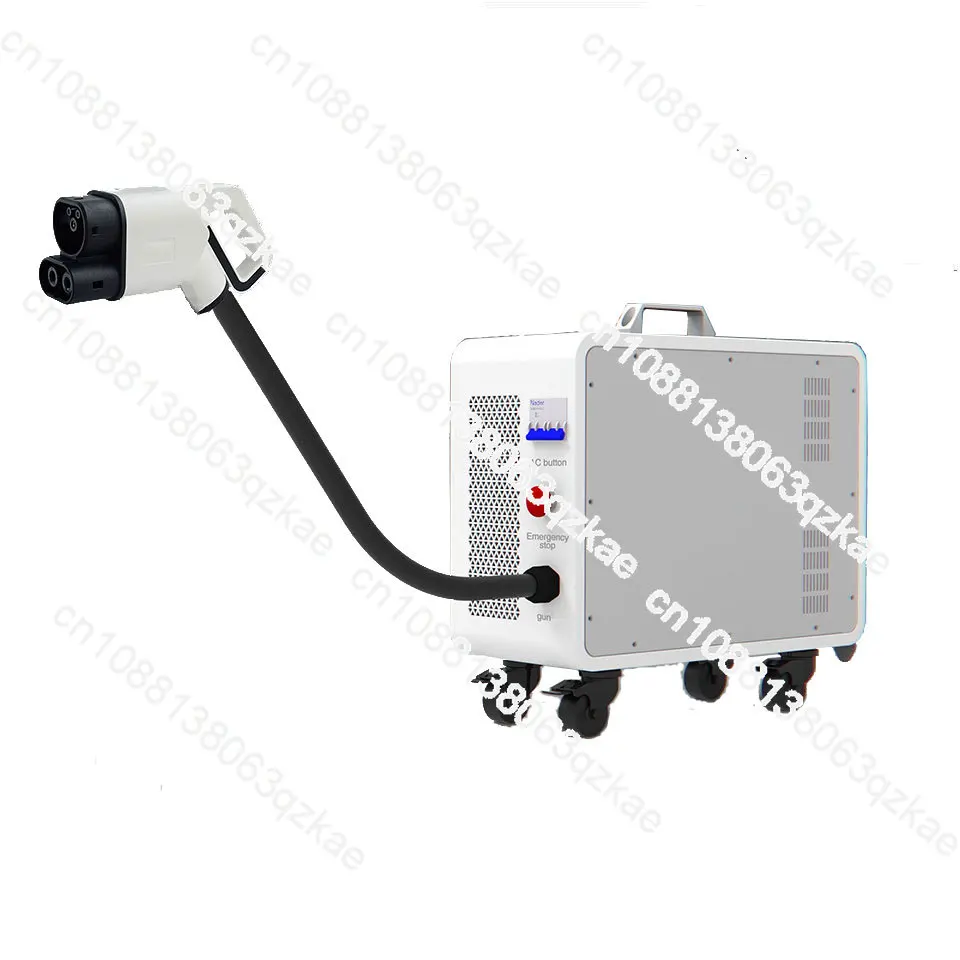 Portable Dc Fast Charger 20Kw Ccs2 - Pengisi Daya Mobil Listrik Portabel Single