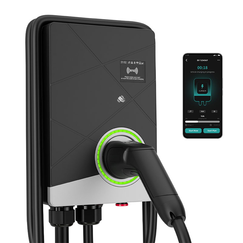 22Kw Wallbox Type 2 Ocpp Rfid - Pengisi Daya EV Pintar 3 Fase