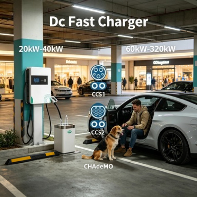 22Kw Wallbox Type 2 Ocpp Rfid - Stasiun Pengisian Daya Mobil Listrik AC