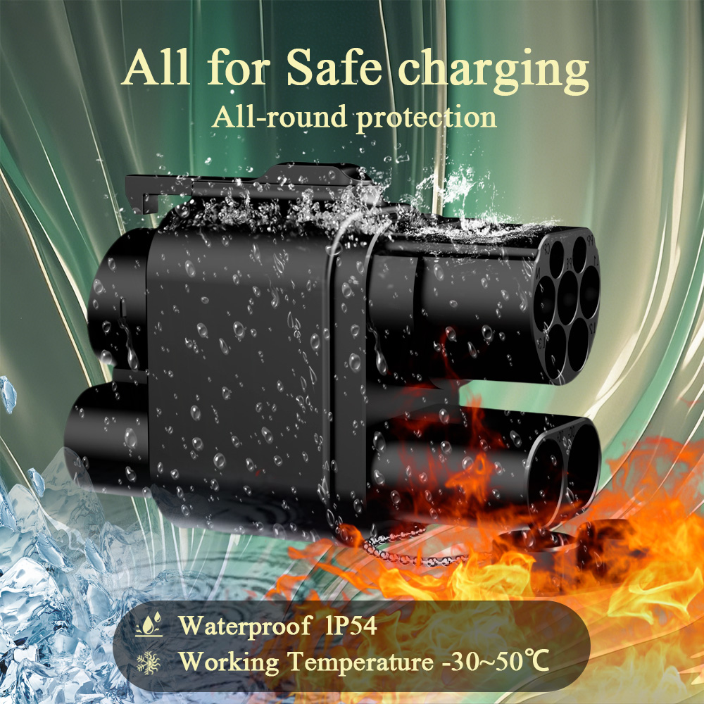 Kolanky 250KW DC+AC Dari Pengi - Ccs2 To Ccs1 Fast Charge Adapter 250Kw ulasan dan harga