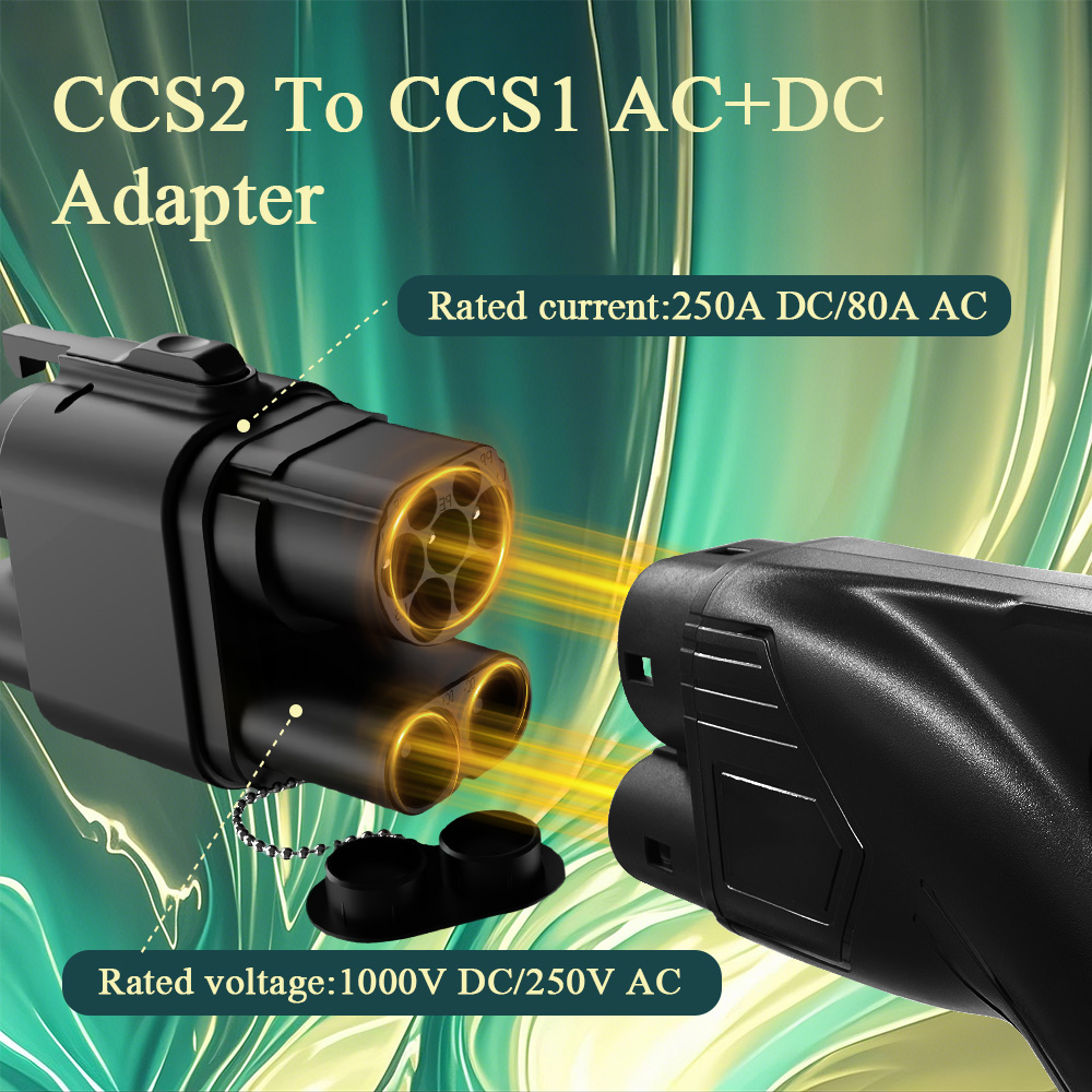 Kolanky 250KW DC+AC Dari Pengi - Ccs2 To Ccs1 Fast Charge Adapter 250Kw ulasan dan harga