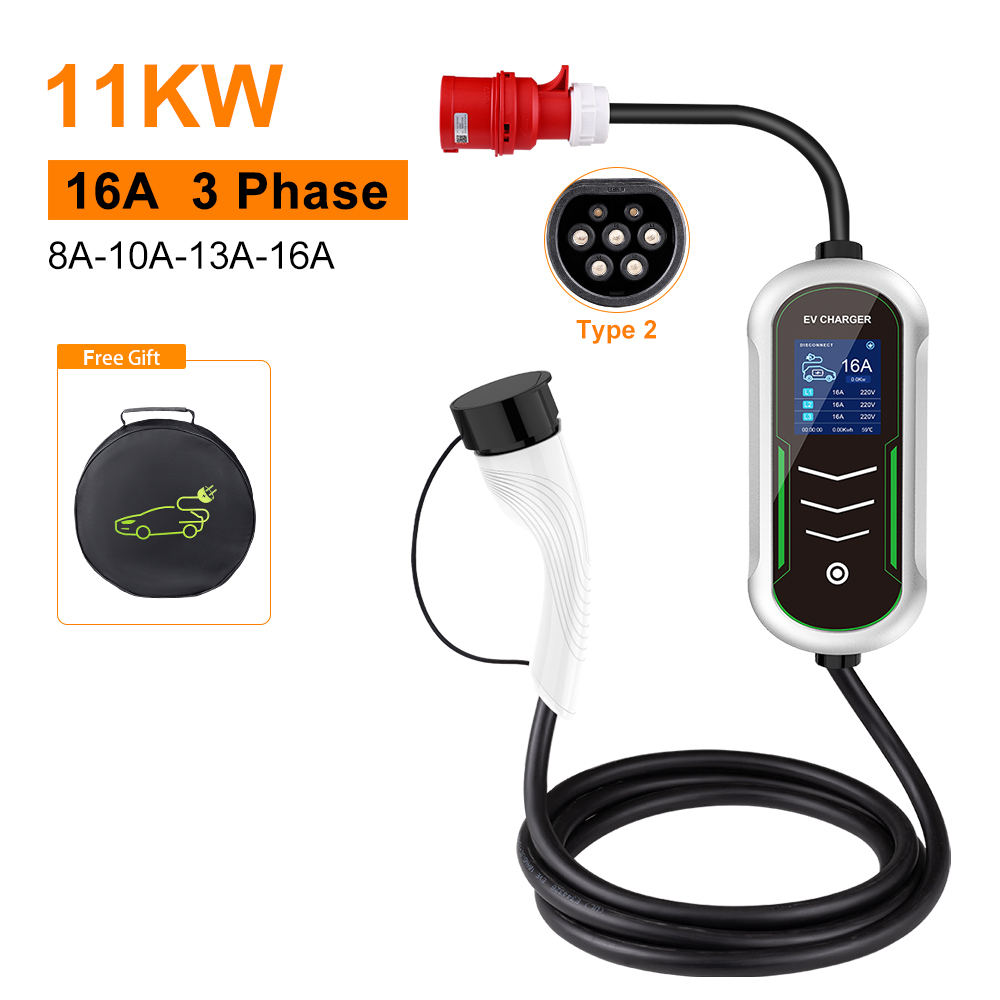 Pengisi Daya Portabel IPENGEN  - Portable Ev Charger 32A Type 2 Cee Plug ulasan dan harga