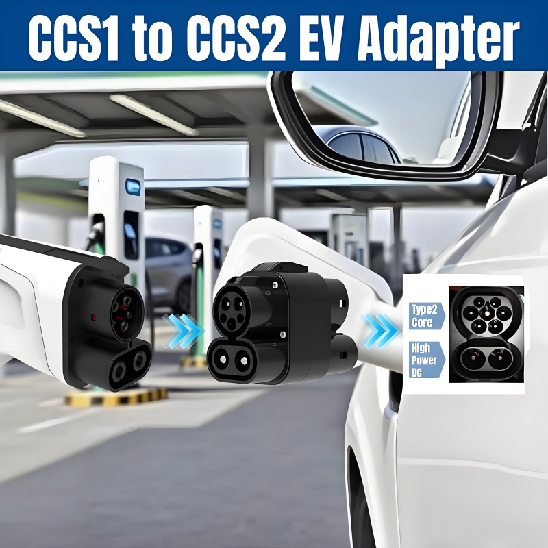 Adaptor Pengisian Daya EV 250A - Ccs2 To Ccs1 Fast Charge Adapter 250Kw ulasan dan harga