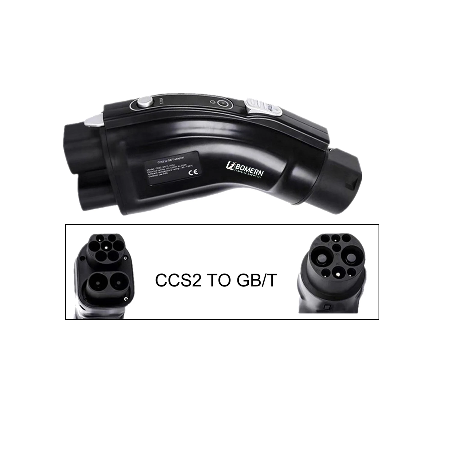 Adaptor Pengisian Cepat DC Ken - Gb/T To Ccs2 200A Fast Charging Adapter ulasan dan harga