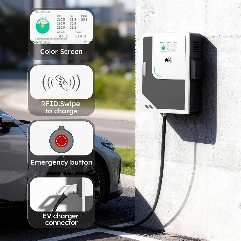 PENODA 30kw 40kw Ocpp 4G WIFI  - Dc Fast Charger 30Kw Wallbox Commercial ulasan dan harga