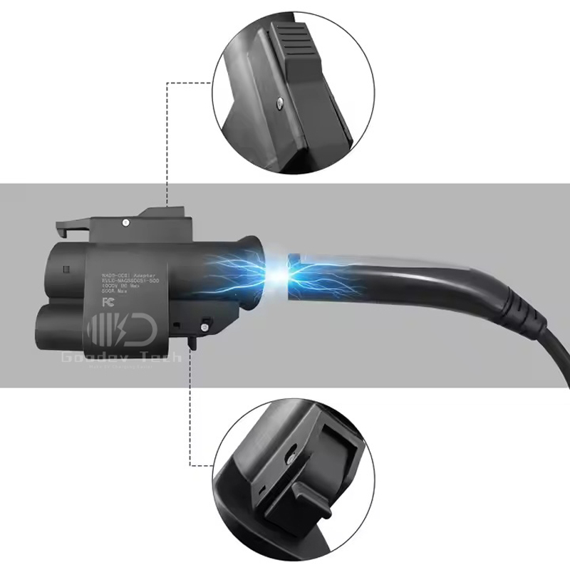 Adaptor DC Cepat NACS Tesla Ke - Ccs2 To Ccs1 Fast Charge Adapter 250Kw ulasan dan harga