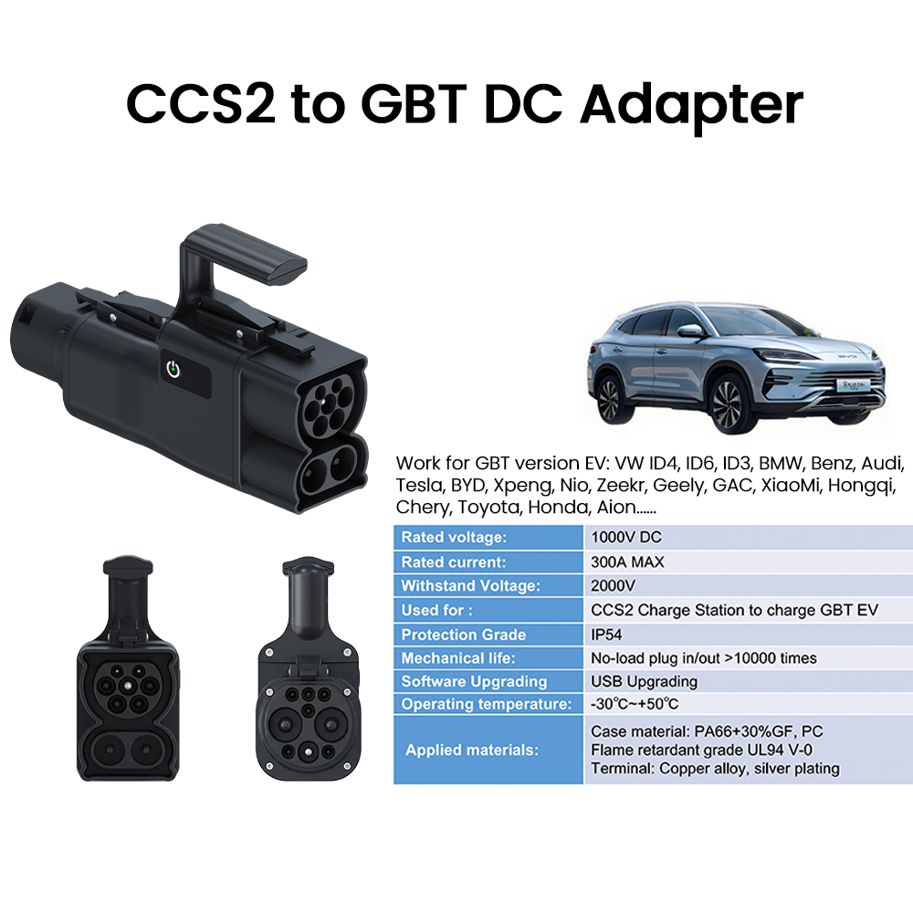 Adaptor konverter CCS2 ke GB/T - Gb/T To Ccs2 200A Fast Charging Adapter ulasan dan harga