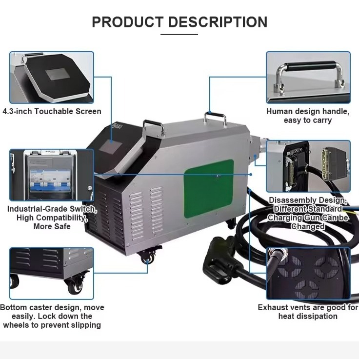 Pengisi Daya EV DC Portabel un - Portable Dc Fast Charger 20Kw Ccs2 ulasan dan harga
