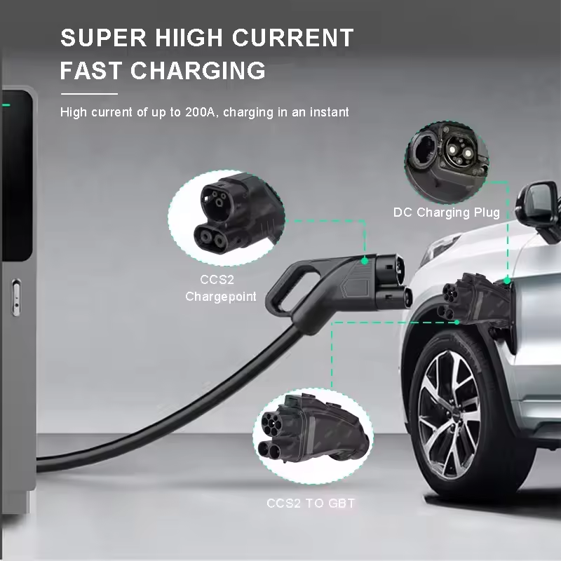 Adaptor Combo DC CCS2 ke GB/T, - Gb/T To Ccs2 200A Fast Charging Adapter ulasan dan harga