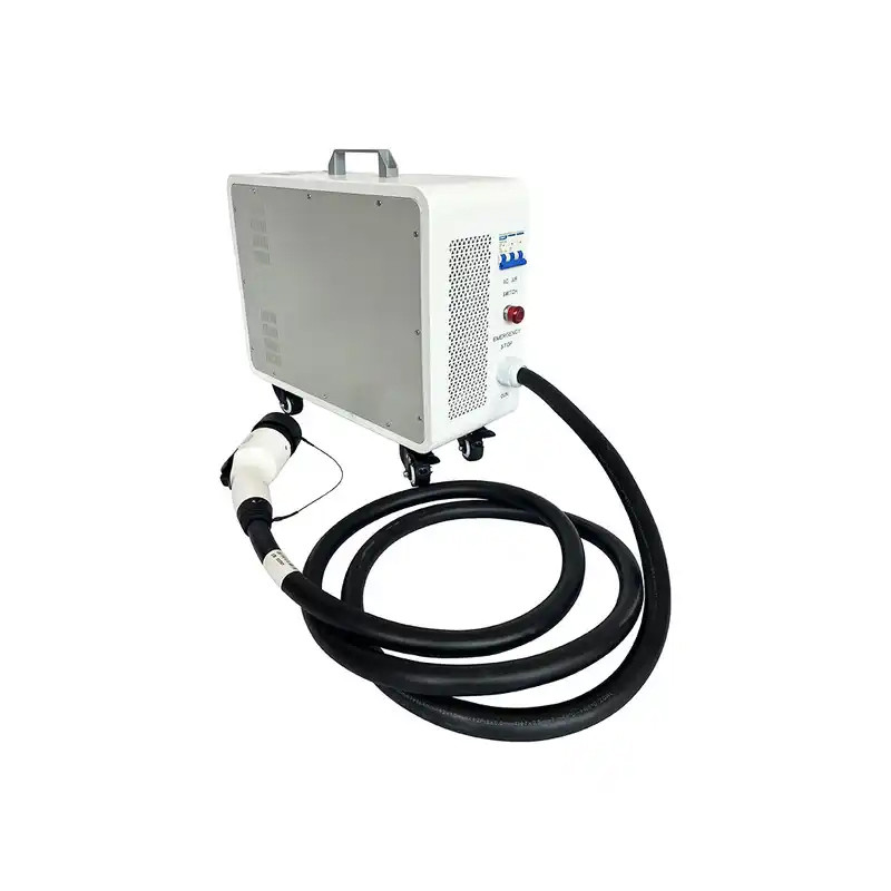 Stasiun Pengisian Daya Mobil L - Portable Dc Fast Charger 20Kw Ccs2 ulasan dan harga