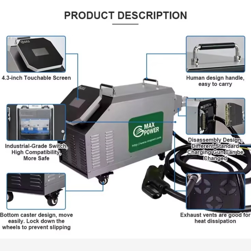 Pengisi Daya EV DC Portabel un - Portable Dc Fast Charger 20Kw Ccs2 ulasan dan harga