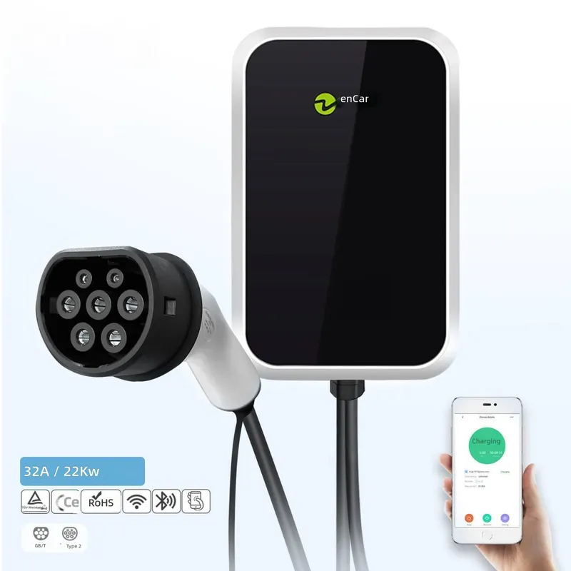 Pengisi Daya EV 22kW Tipe 2 Wa - 22Kw Wallbox Type 2 Ocpp Rfid ulasan dan harga