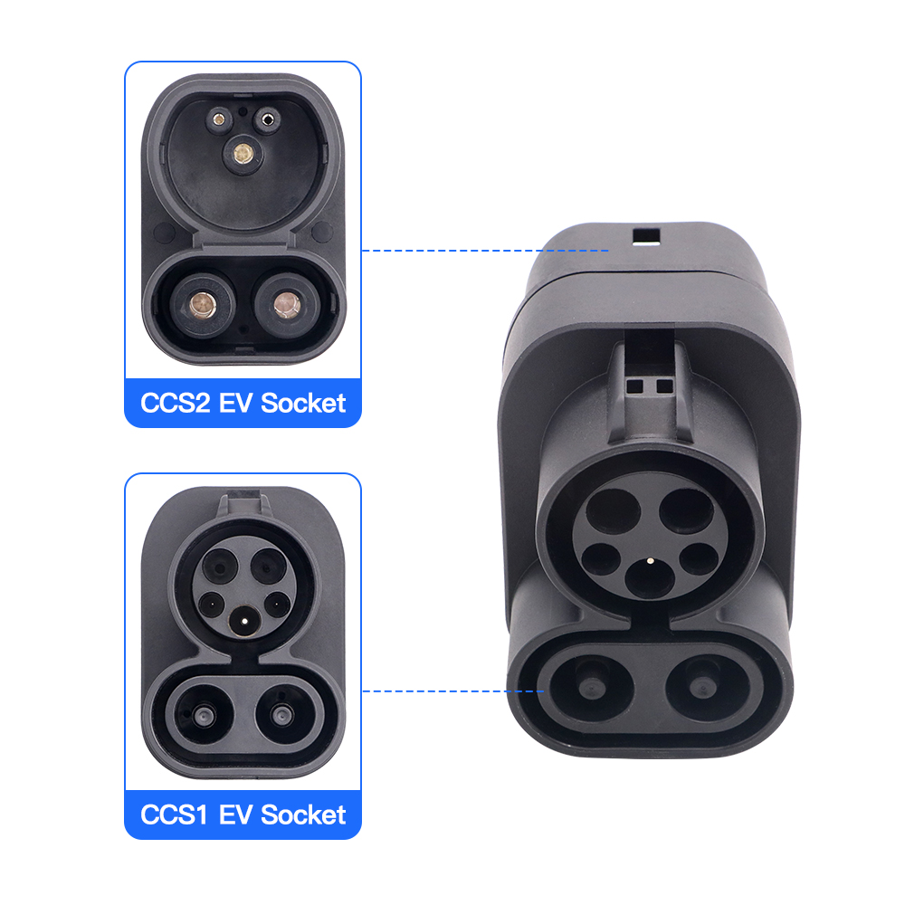 Adaptor pengisi daya EV CCS1 k - Ccs2 To Ccs1 Fast Charge Adapter 250Kw ulasan dan harga